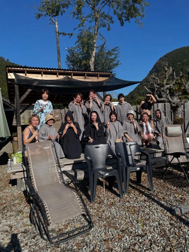 本日はイベント開催！
高松、徳島から沢山のお客様がお越し下さいました^_^
ありがとう御座います。
また是非お越し下さい♪
　　
#サウナ#水風呂#外気浴#ととのう#いやし自然自然治癒力蔵サウナテントサウナキャンプキャンプ場簡易宿所民泊宿泊フィンランドフィンランドサウナ薪薪ストーブ神山徳島四国神山まるごと高専サ活サウナハットサ飯サウナイキタイサウナ女子サウナ好きと繋がりたい徳島ヴォルティスＬＡＶＡヨガ